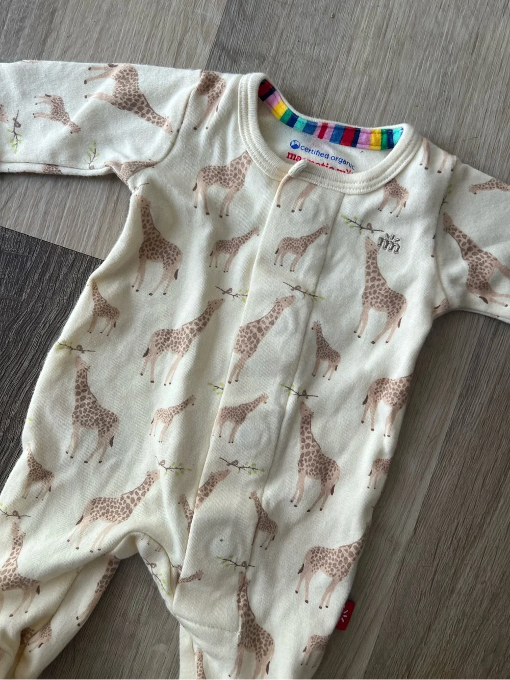 Magnetic Me Magnetic Footie 100% Organic Cotton Preemie